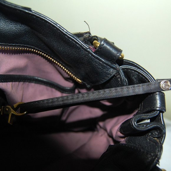 KOOBO Black leather Shoulder bag - Picture 7 of 11